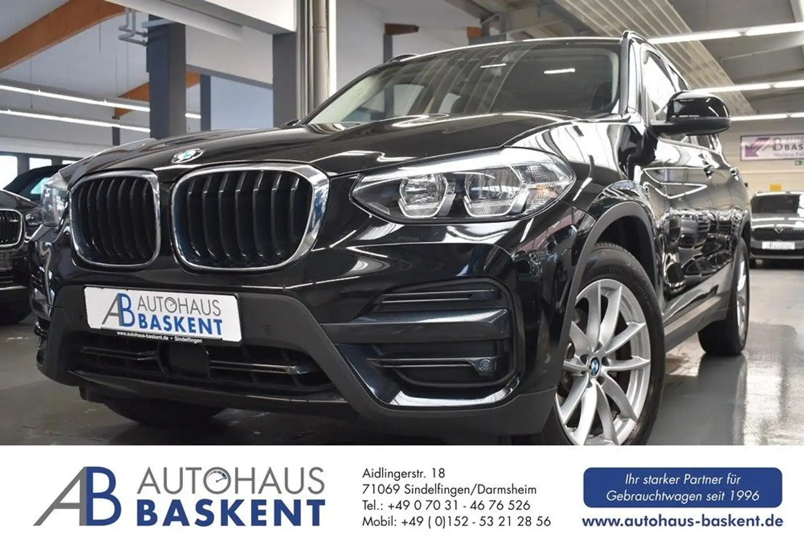 BMW X3 xDrive 20 d*LEDER*SHZ*PDC*LED*ACC*HIFI* Noir - 1