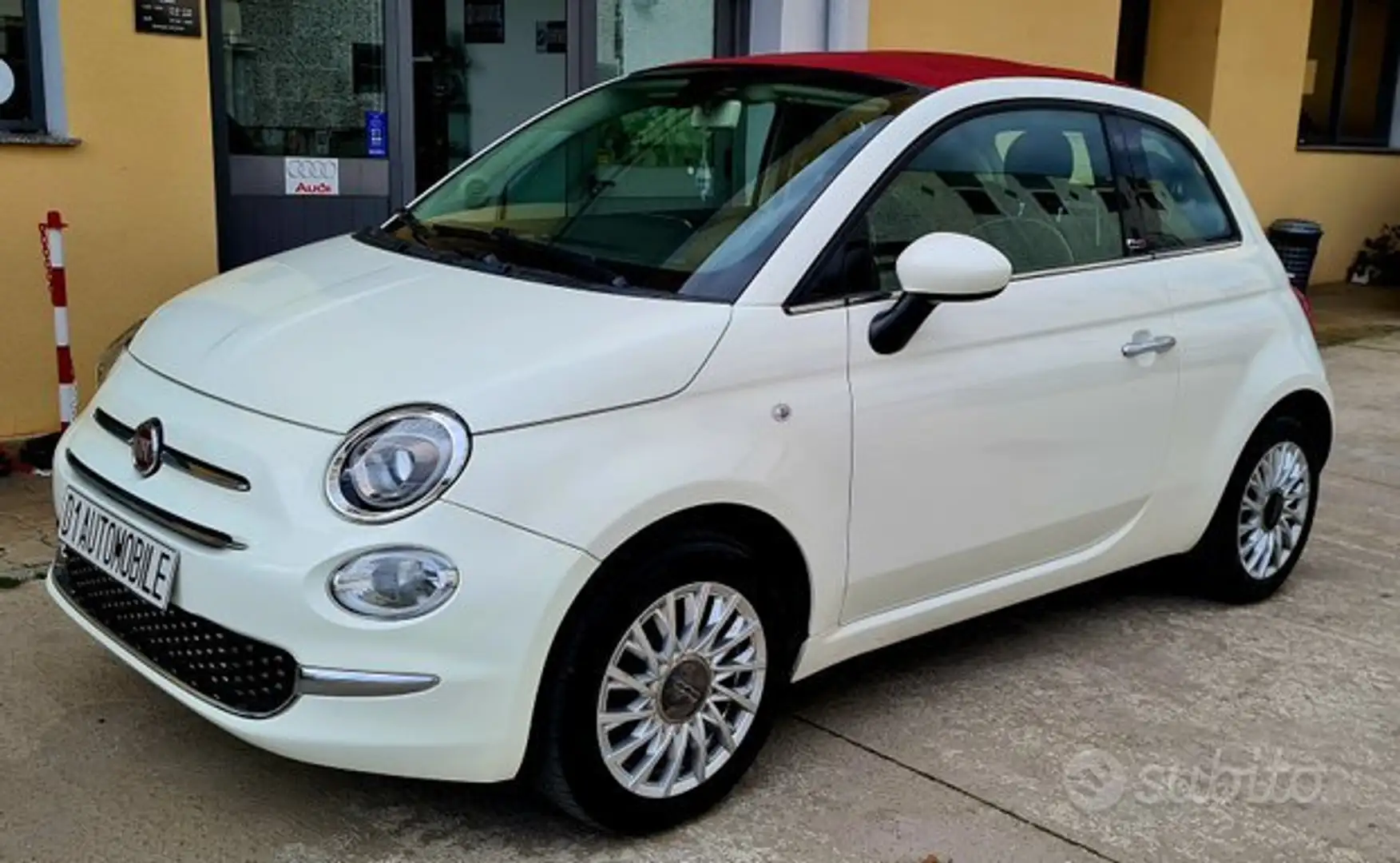 Fiat 500C 1.2 CABRIO LOUNGE Blanc - 1