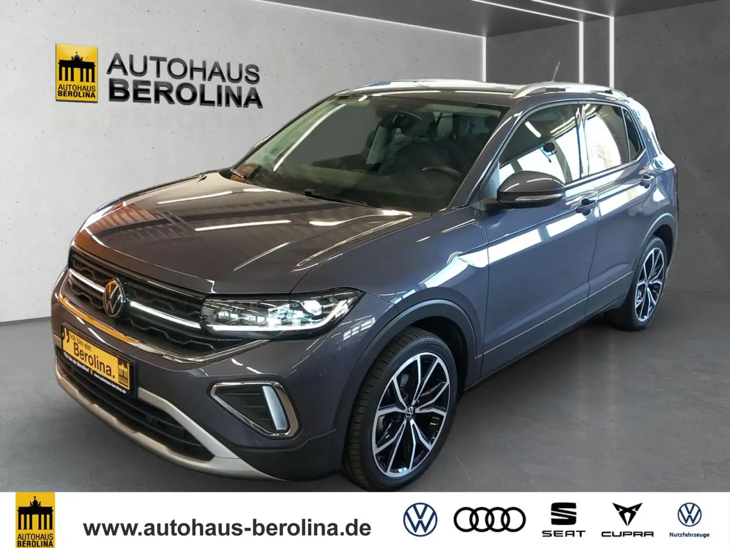 Volkswagen T-Cross 1.5 TSI Style DSG *IQ-MATRIX*Digi.C-Pro* Grau - 2