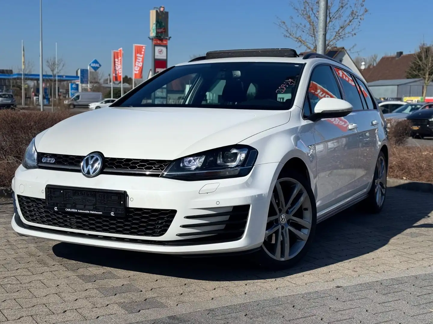 Volkswagen Golf VII Variant GTD DSG*Dynaudio*Panorama*Xenon Blanc - 2