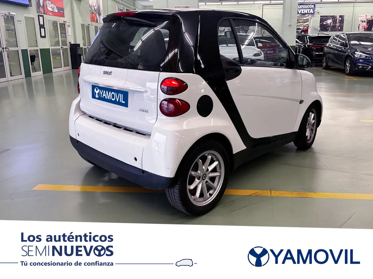 smart forTwo Coupé 45 mhd Pure Aut. Blanco - 2