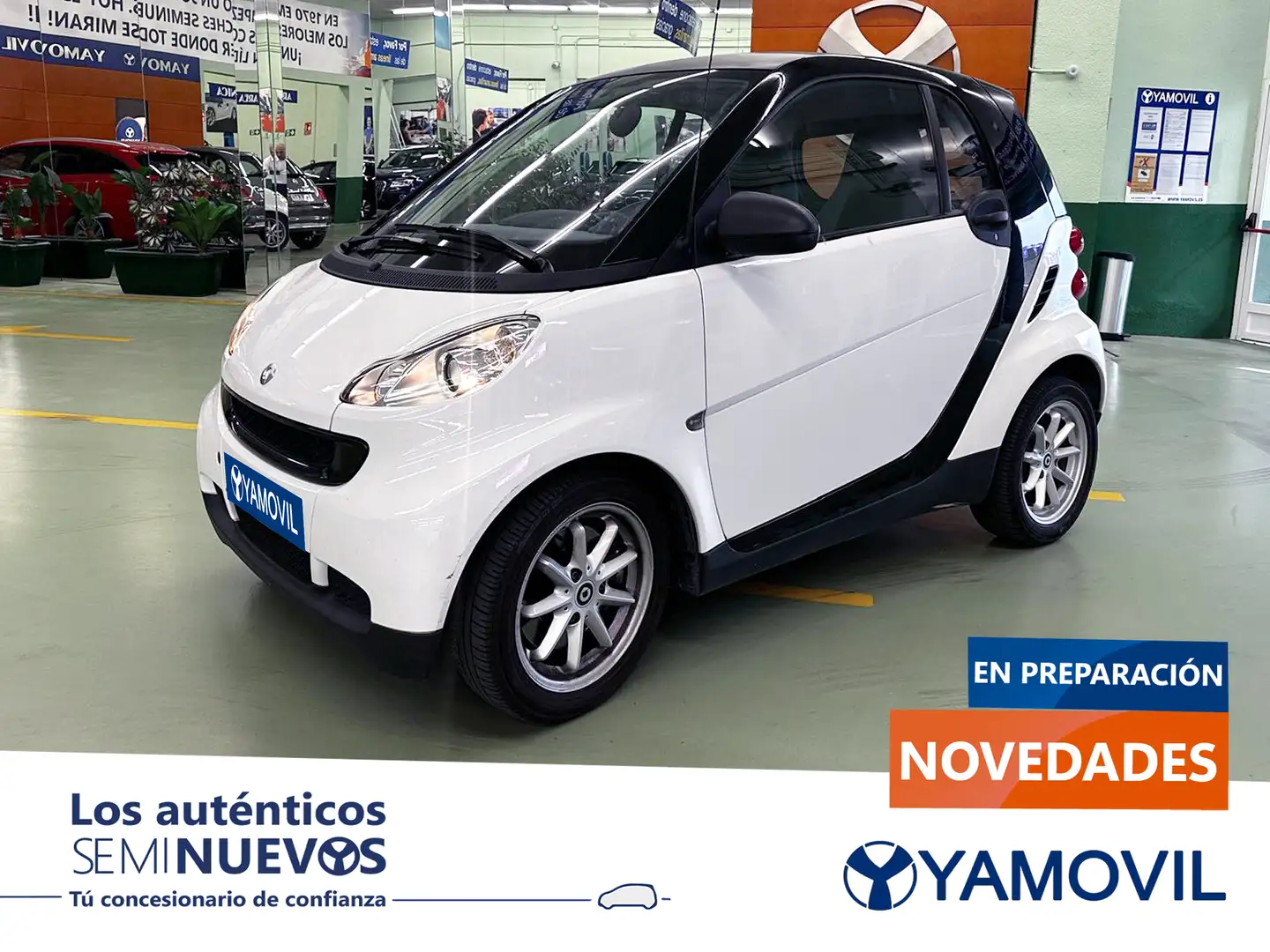smart forTwo Coupé 45 mhd Pure Aut. Blanco - 1