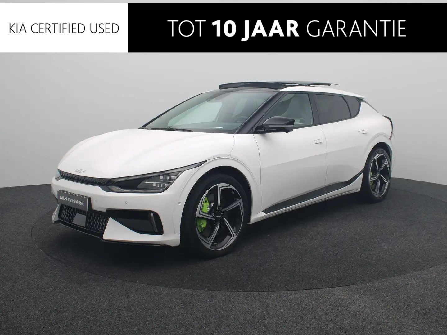 Kia EV6 GT AWD 77.4 kWh | 585pk | Kuipstoelen | 21" lichtm Wit - 1