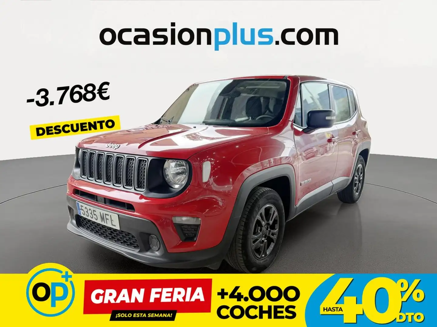 Jeep Renegade 1.5 MHEV Longitude Rojo - 1
