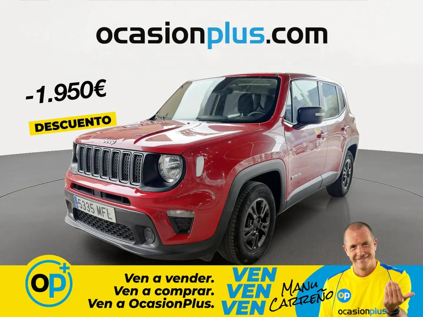 Jeep Renegade 1.5 MHEV Longitude Rojo - 1
