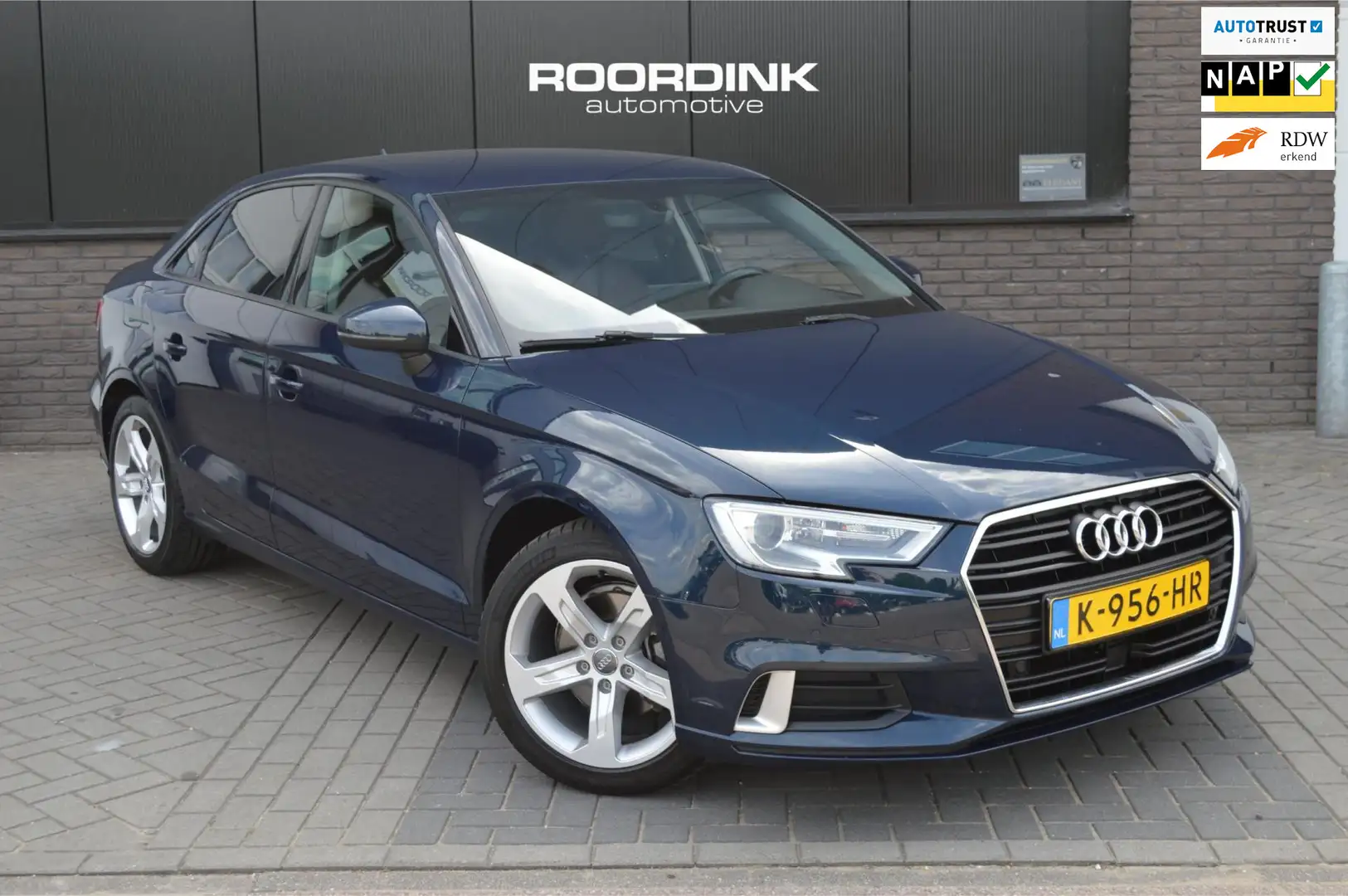 Audi A3 Limousine Clima|Camera|Adaptief|Leder Blauw - 1