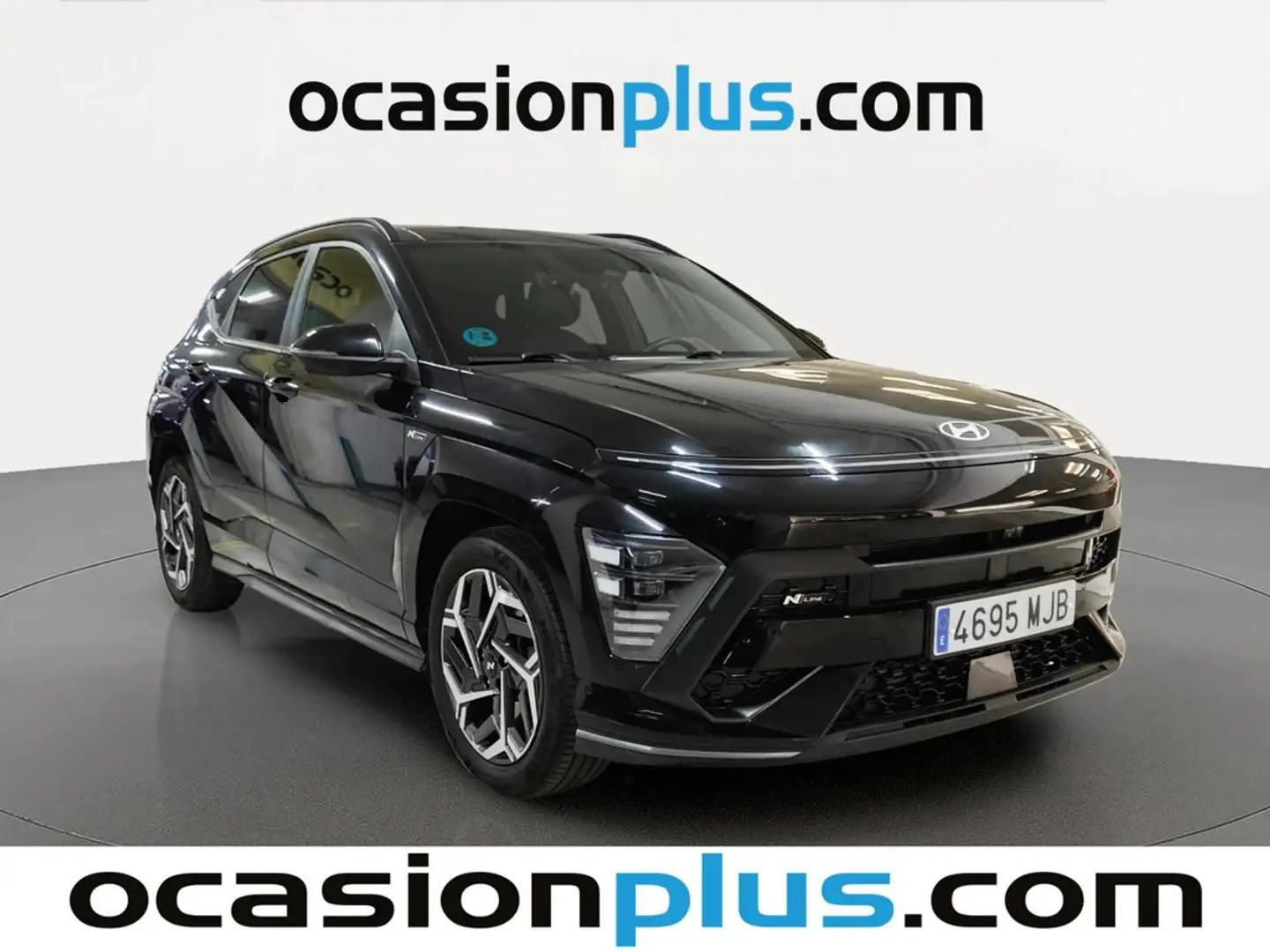 Hyundai KONA 1.6 TGDI Nline Style 4x4 DT Negro - 2