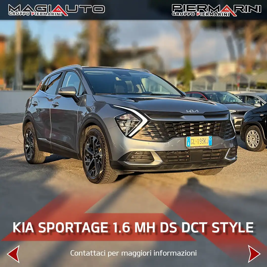 Kia Sportage 1.6 CRDI 136 CV DCT7 2WD Mild Hybrid Style Grigio - 1