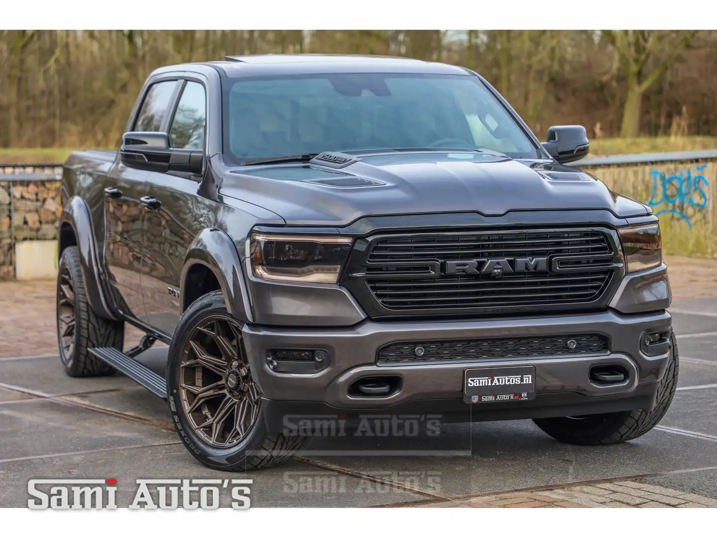 Dodge RAM 1500 NIGHT EDITION | 2024 | LPG | COVER | 360 CAME Gris - 2