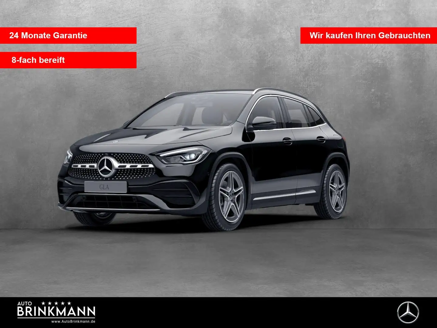 Mercedes-Benz GLA 200 GLA 200 AMG-LINE/LED/KAMERA/AMBIENTE/MBUX AMG Line Schwarz - 1