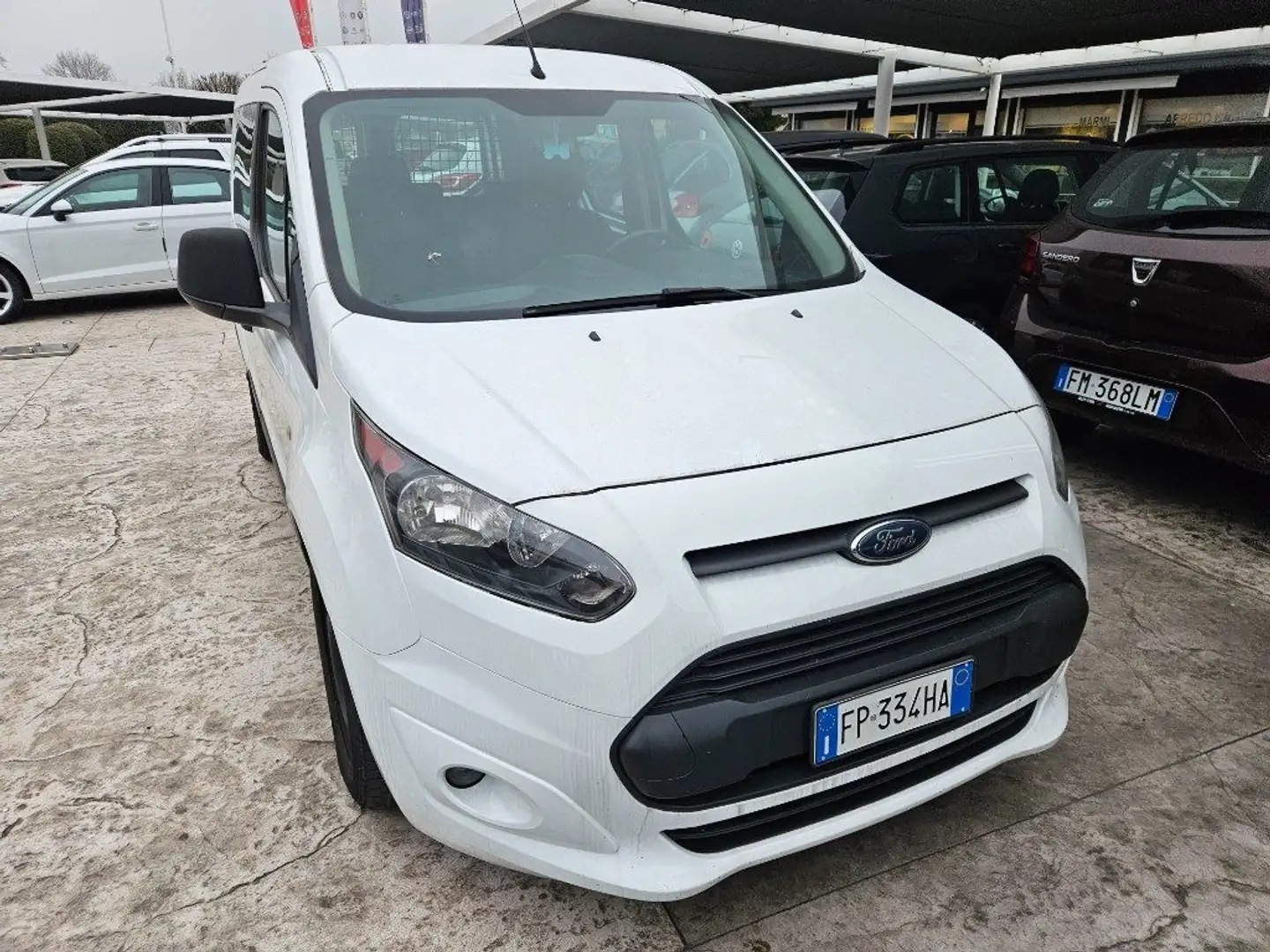 Ford Transit Connect 230 1.5 TDCi 100CV PL-DC Furgone Entry Weiß - 2