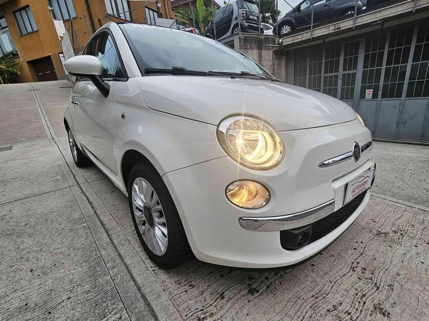 Fiat 500 1.3 Multijet 95 CV Lounge 40000KM NEOPATENTATO OK! Bianco - 1