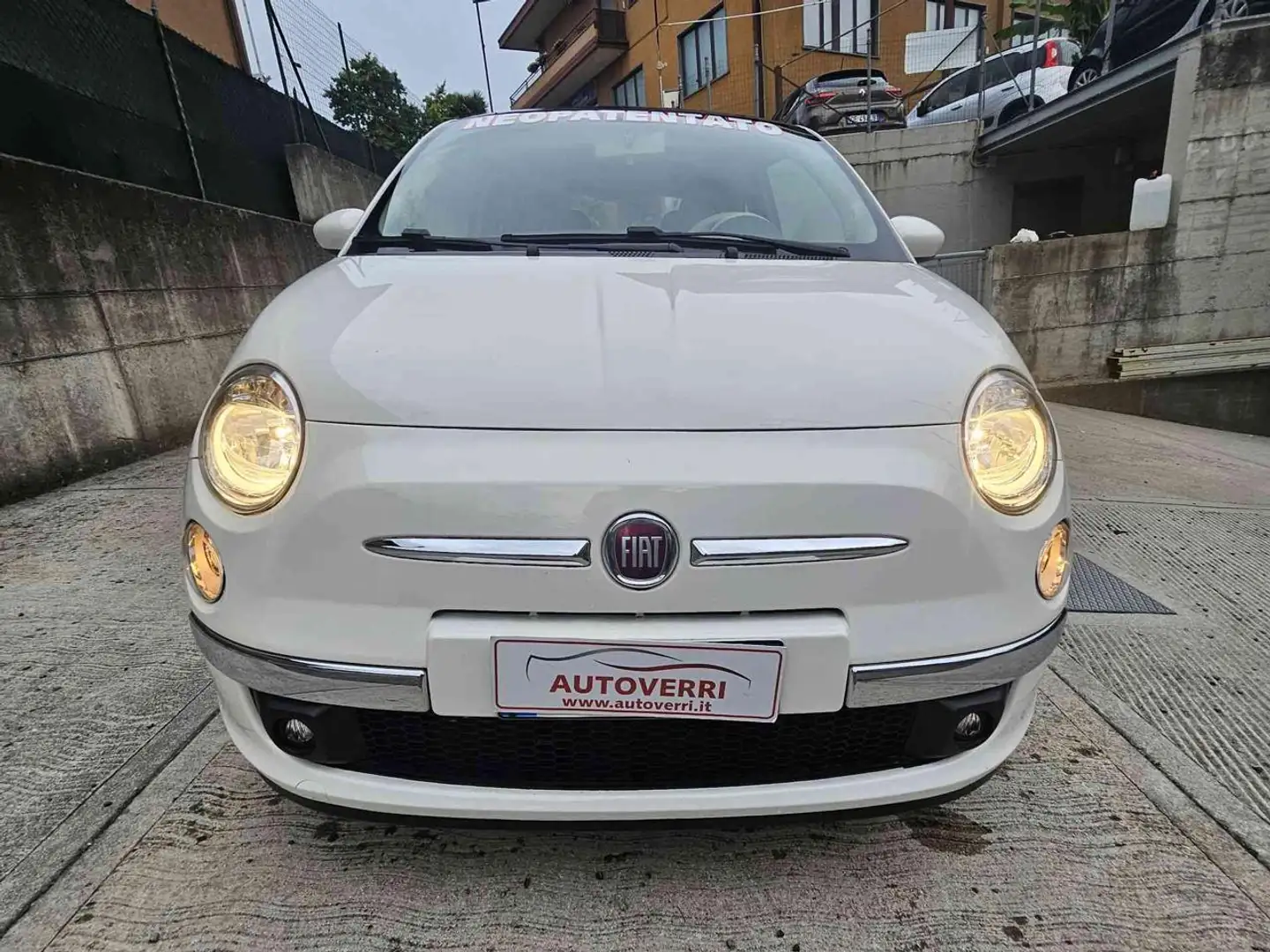 Fiat 500 1.3 Multijet 95 CV Lounge 40000KM NEOPATENTATO OK! Bianco - 2