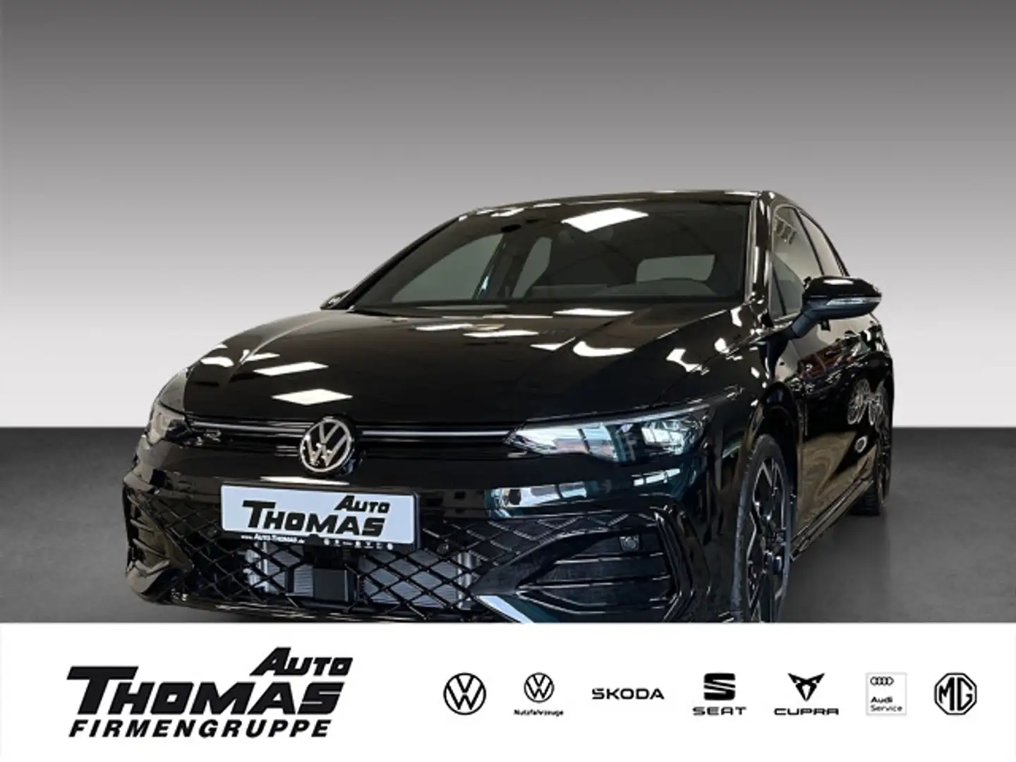 Volkswagen Golf 1.5 eTSI DSG R-Line Black Style Pano Klima Noir - 1