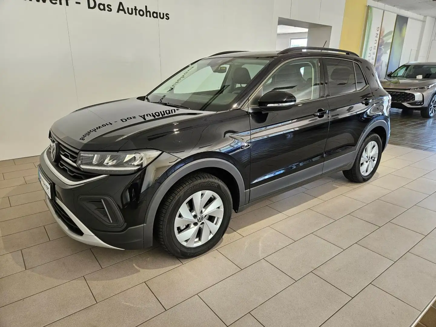 Volkswagen T-Cross 1.0 TSI Life AHK Navi LED ACC RearView GJR Schwarz - 2