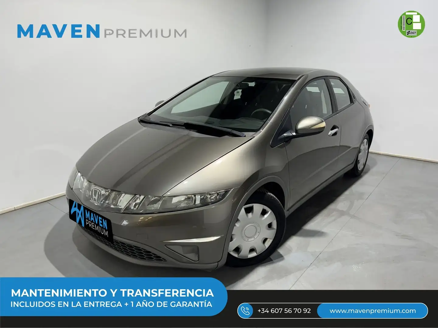 Honda Civic 1.4 i-DSI Comfort Marrón - 1