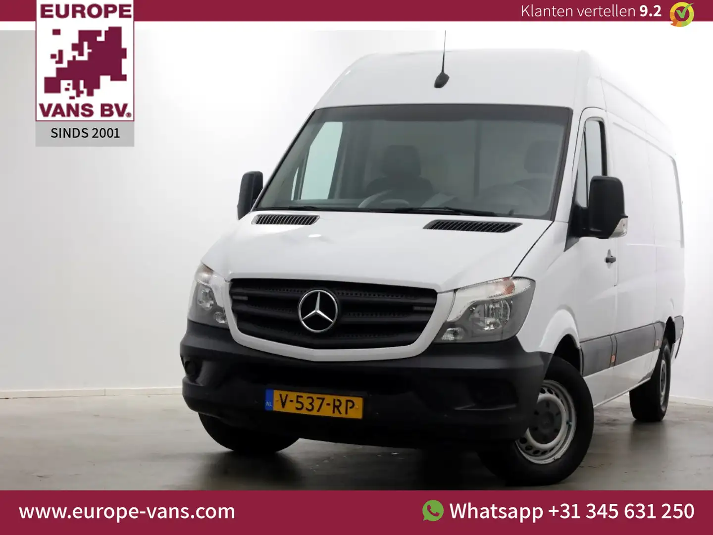 Mercedes-Benz Sprinter 316 CDI 163pk E6 L2H2 Airco/Trekhaak 2800kg 08-201 Bianco - 1