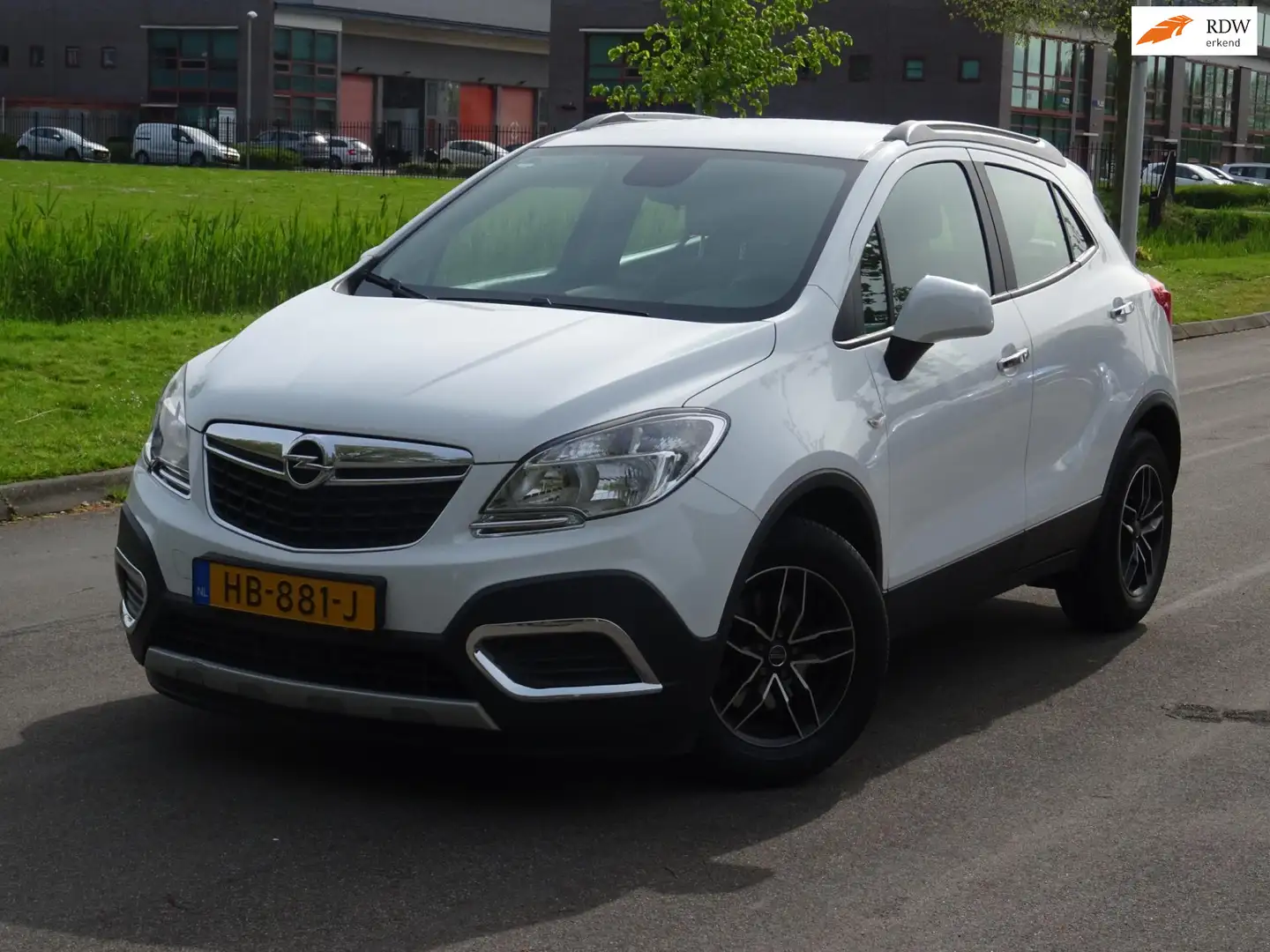 Opel Mokka 1.6 Selection BJ2012 AIRCO/CRUISE/APK 26-04-2025 Weiß - 1