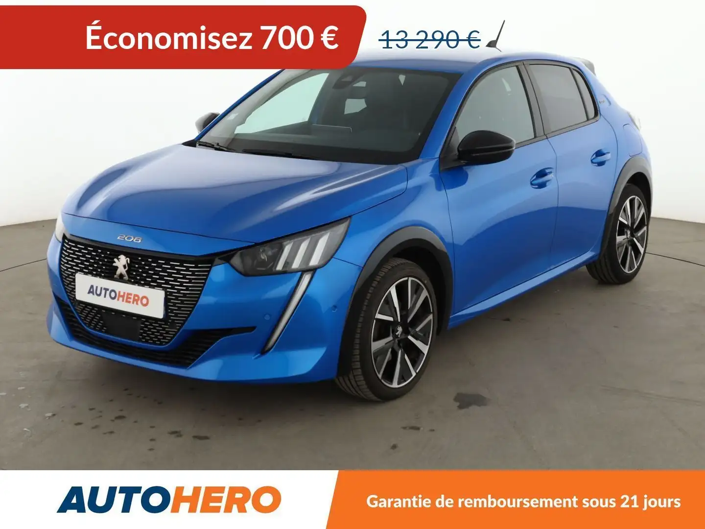 Peugeot 208 1.2 PureTech GT Line EAT8 Bleu - 1