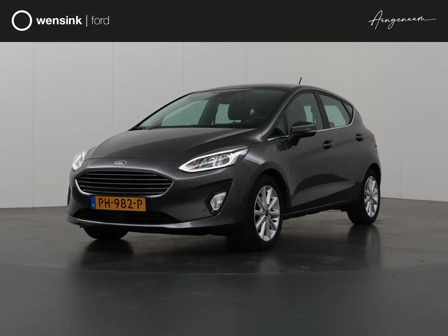 Ford Fiesta 1.0 EcoBoost Titanium | Panoramadak | B&O | Parkee Grijs - 1