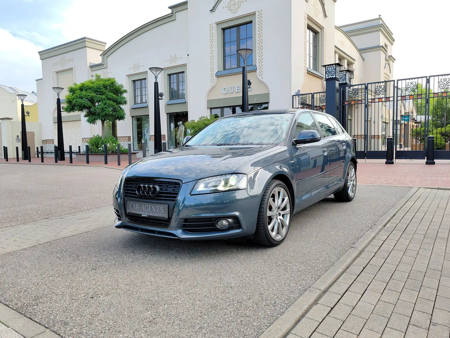Audi A3 Sportback 2.0 TDI*S-line*Black-Line*TÜV*8-fach Szary - 1