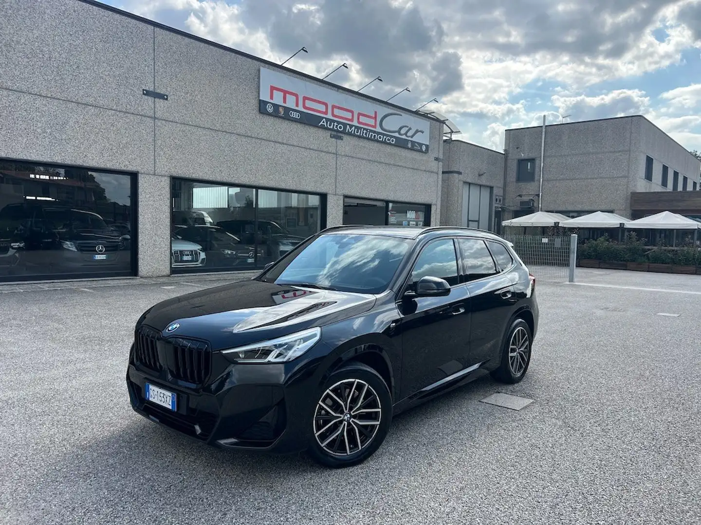 BMW X1 xdrive23d mhev 48V MSport auto UNICO PROPRIETARIO Schwarz - 1