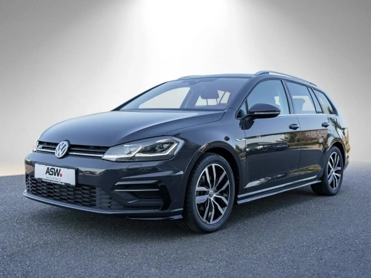 Volkswagen Golf Variant R-Line 2.0 TDI DSG Navi SHZ RFK AHK Gris - 2