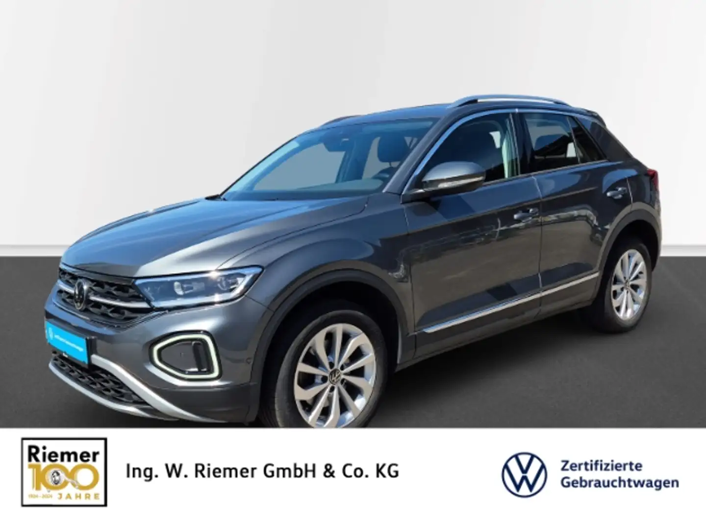 Volkswagen T-Roc 2,0 TDi DSG 4Motion Style Massage Matrix Cam Gris - 1