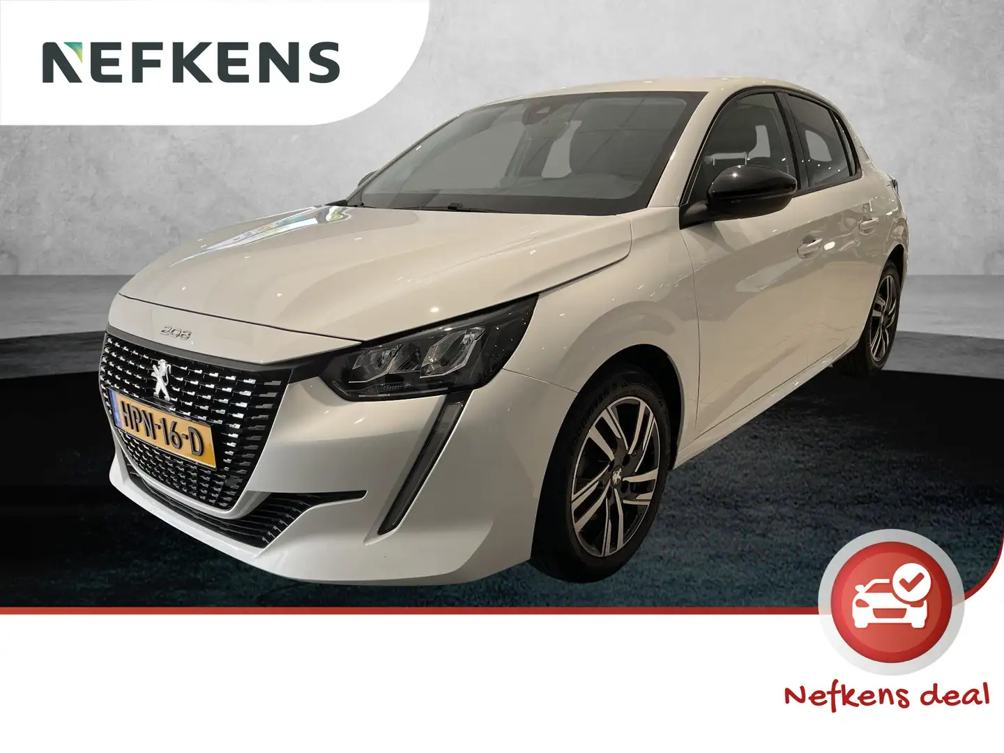 Peugeot 208 1.2 100 pk Allure | Acteruitrijcamera| Verwarmde s Wit - 1
