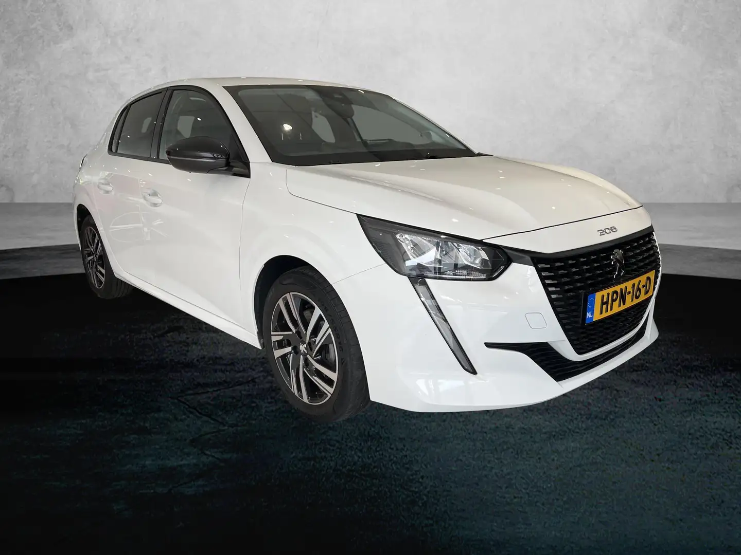 Peugeot 208 1.2 100 pk Allure | Acteruitrijcamera| Verwarmde s Wit - 2