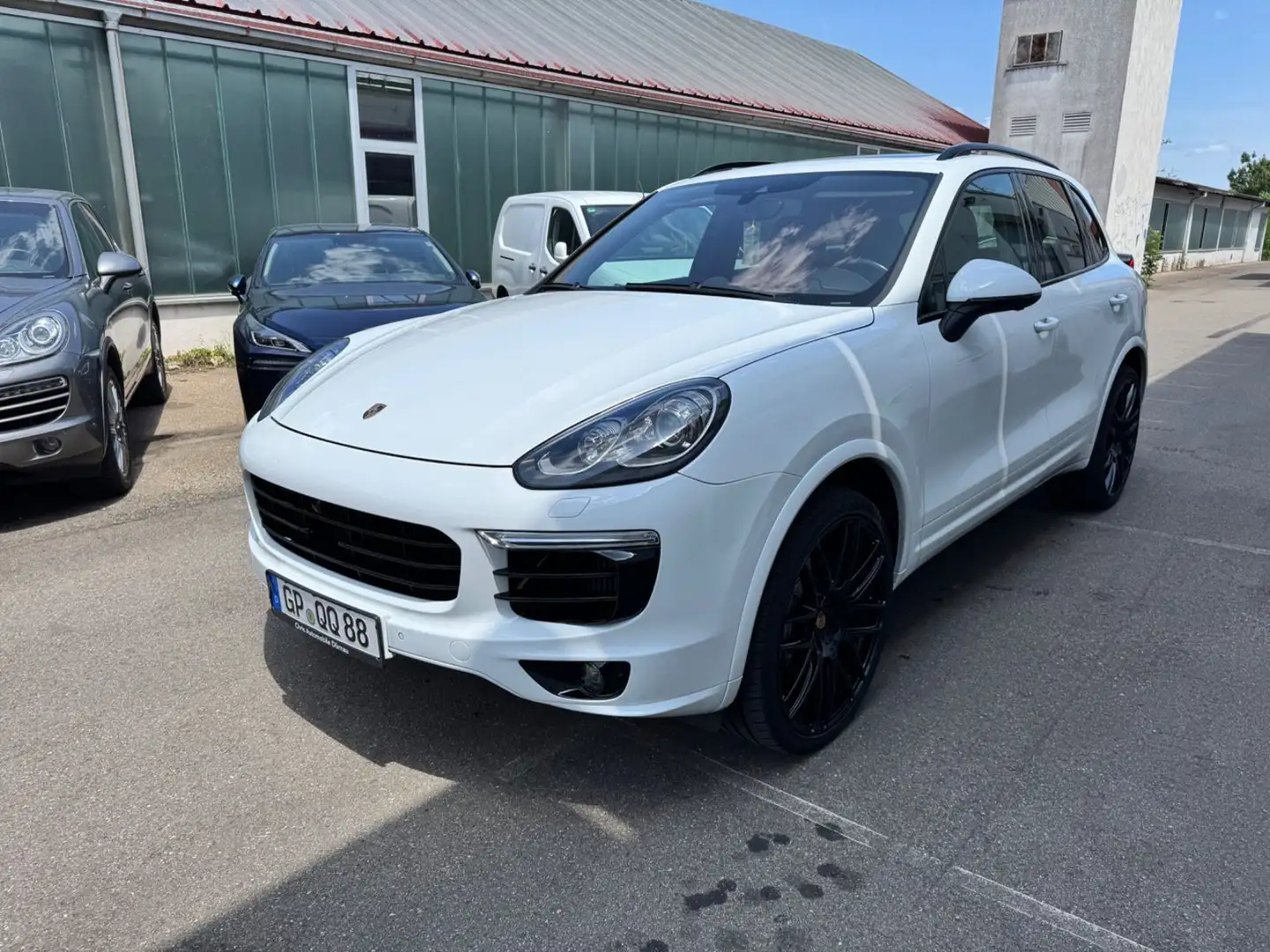 Porsche Cayenne S LED Leder Panorama Bose Standheizung Wit - 2