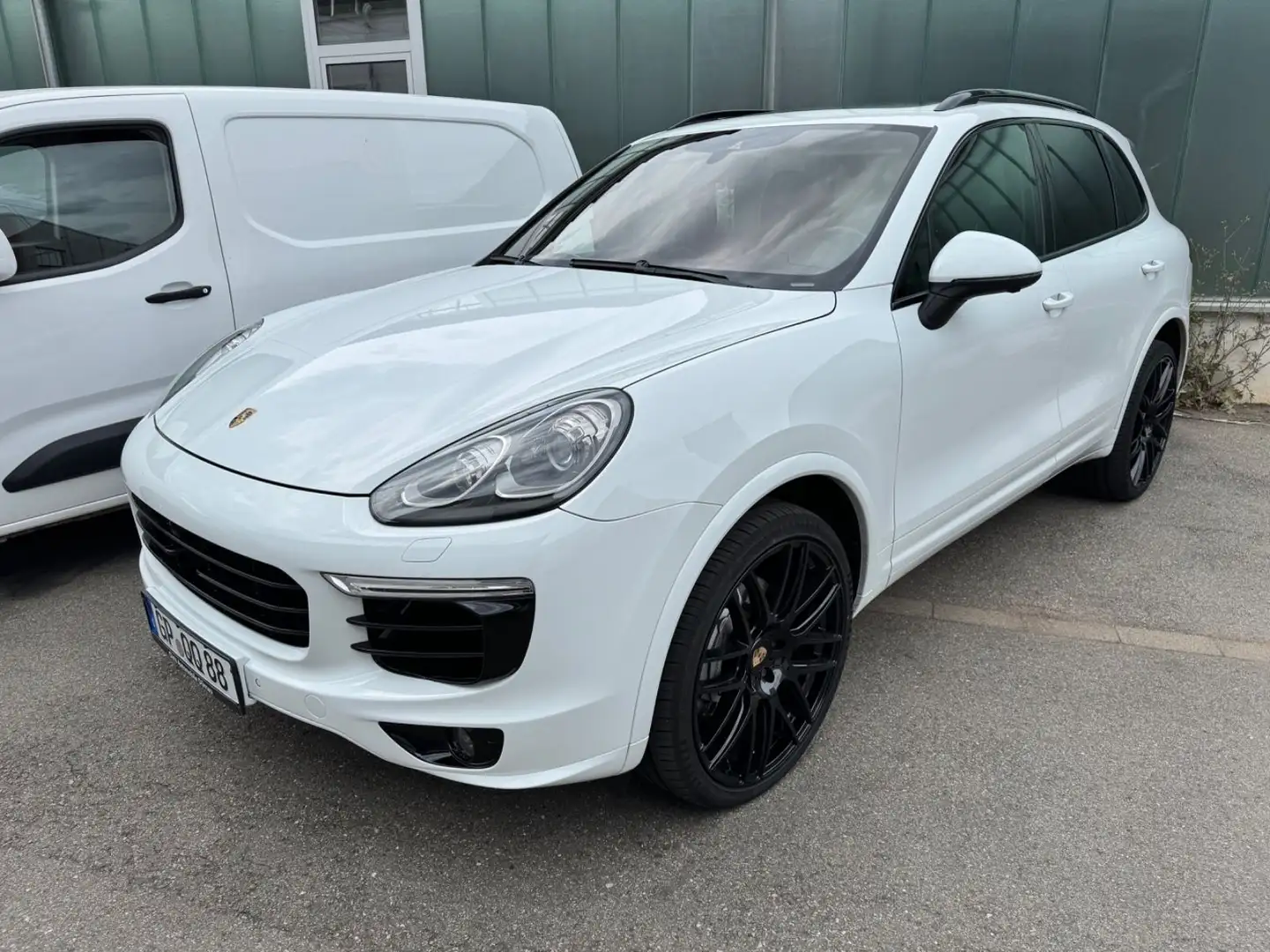 Porsche Cayenne S LED Leder Panorama Bose Standheizung Wit - 1