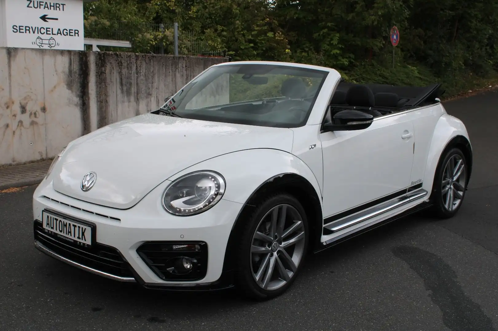Volkswagen Beetle Cabriolet R-Line Kamera EURO 6 Weiß - 1