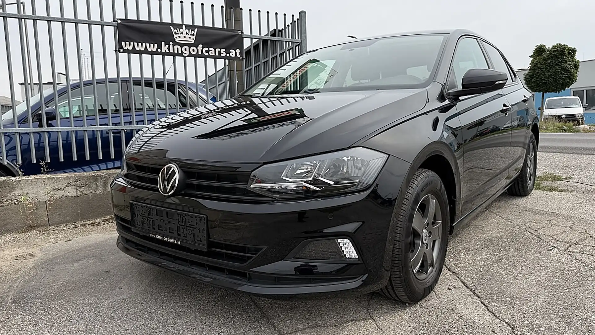 Volkswagen Polo 1,0 TSI, 1.Besitz, ARBÖ Kauftest + Pickerl Schwarz - 1