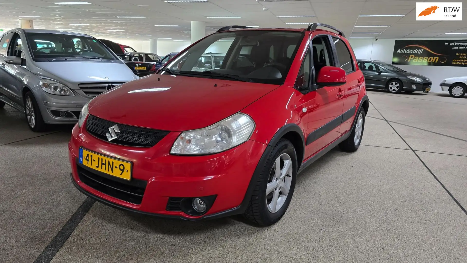 Suzuki SX4 1.6 Shogun 50.000dkm!! Automaat!! 1 ste eigenaar!! Rood - 1