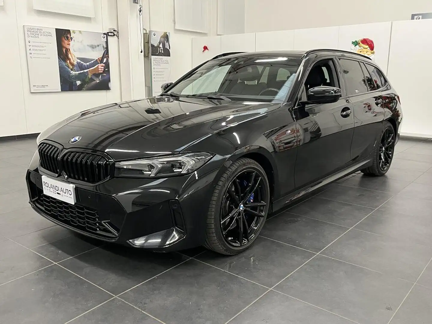 BMW 330 d Touring mhev 48V Msport xdrive auto Nero - 1