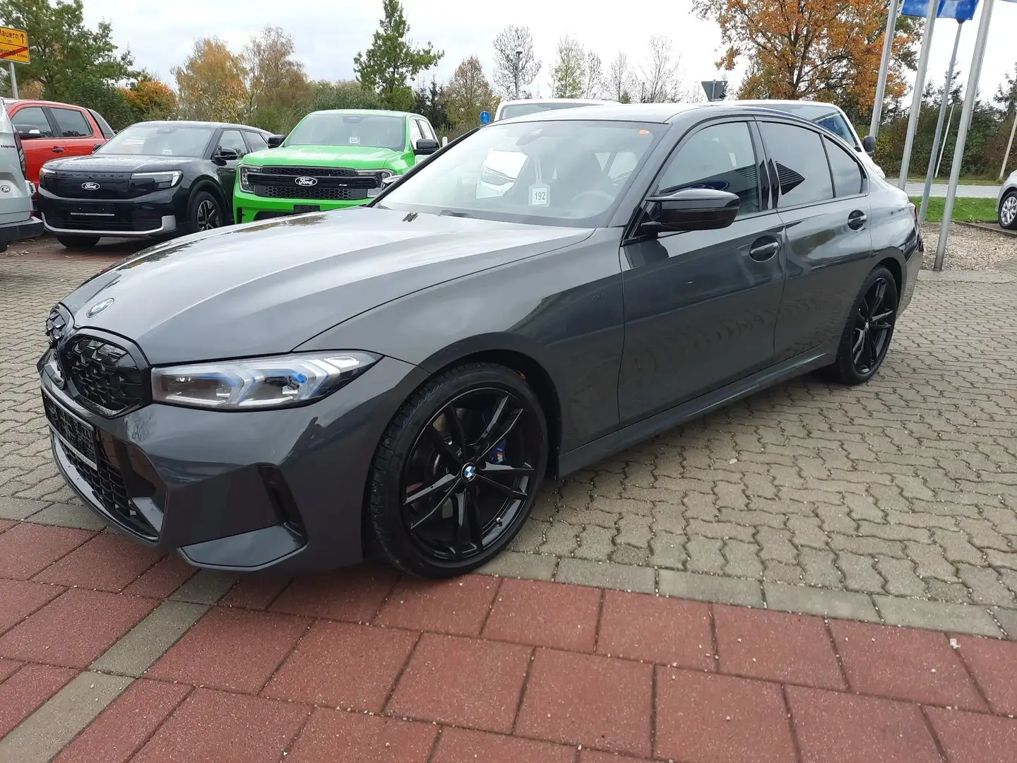 BMW 340 Mi xDrive Navi Leder HUD H/K LED SHZ Gris - 2