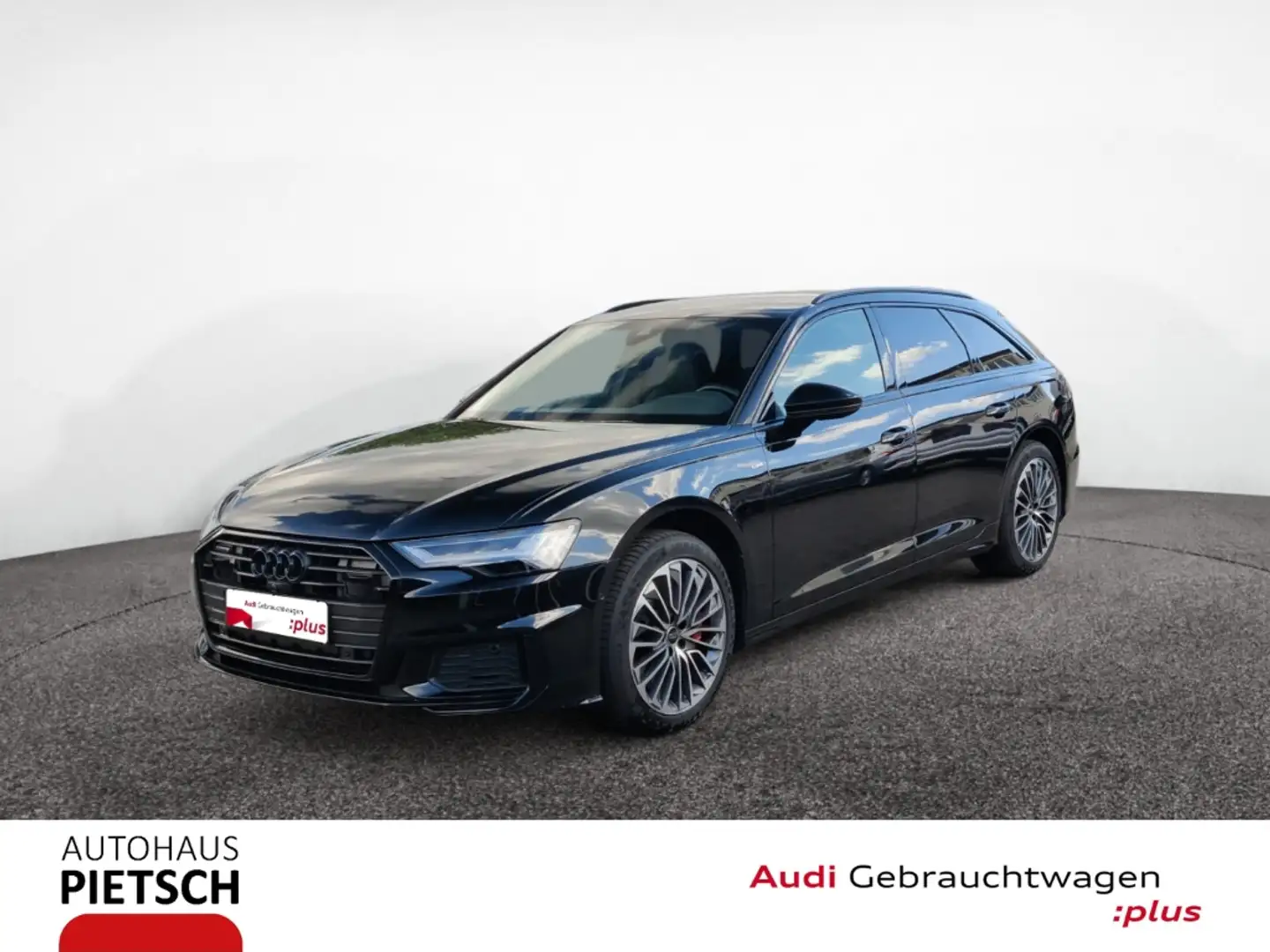 Audi A6 Avant 55 TFSIe quattro Kamera B&O Tour Leder Schwarz - 1