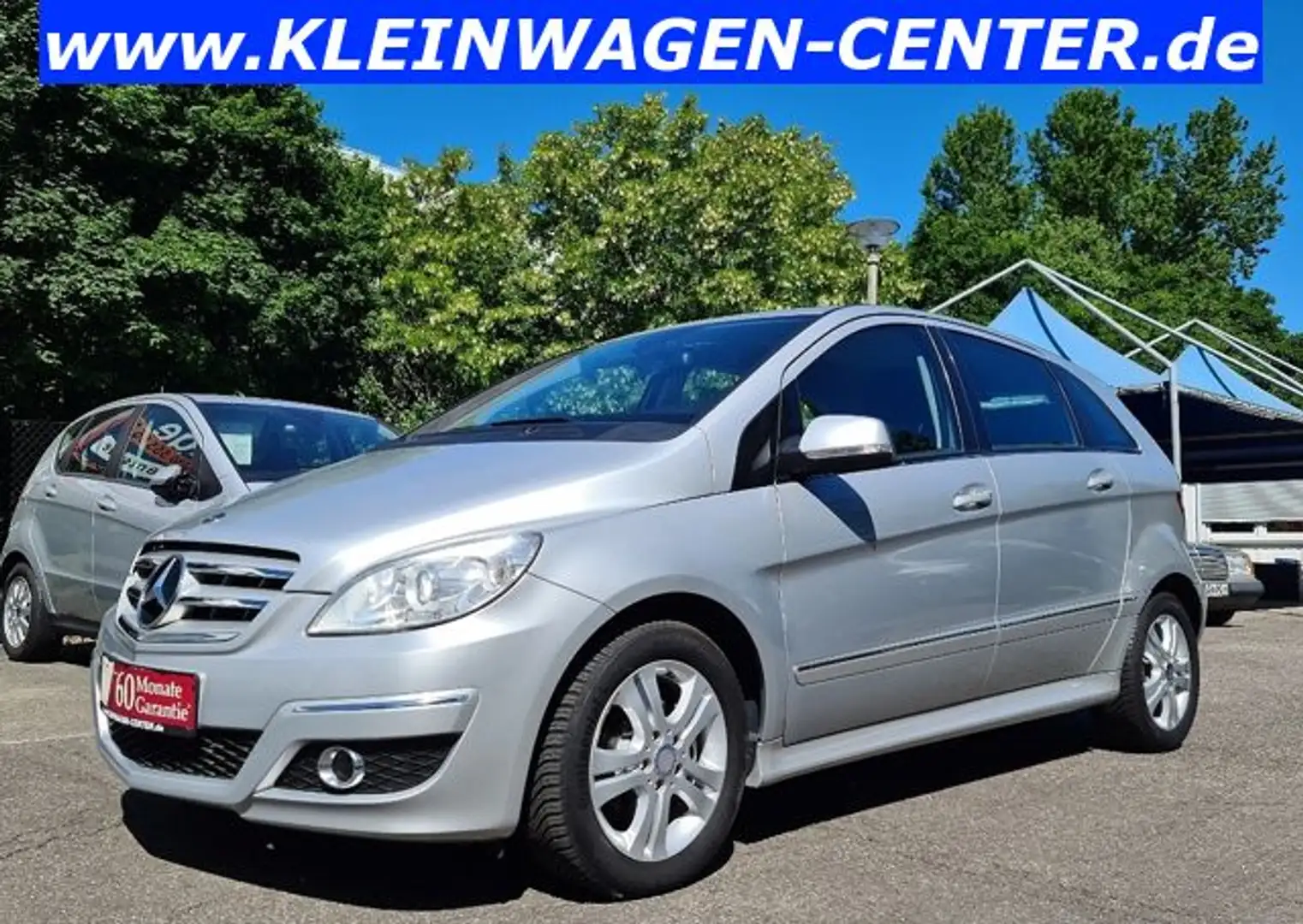 Mercedes-Benz B 170 Automatik/Klima/SH/Temp/Allwetter Zilver - 1