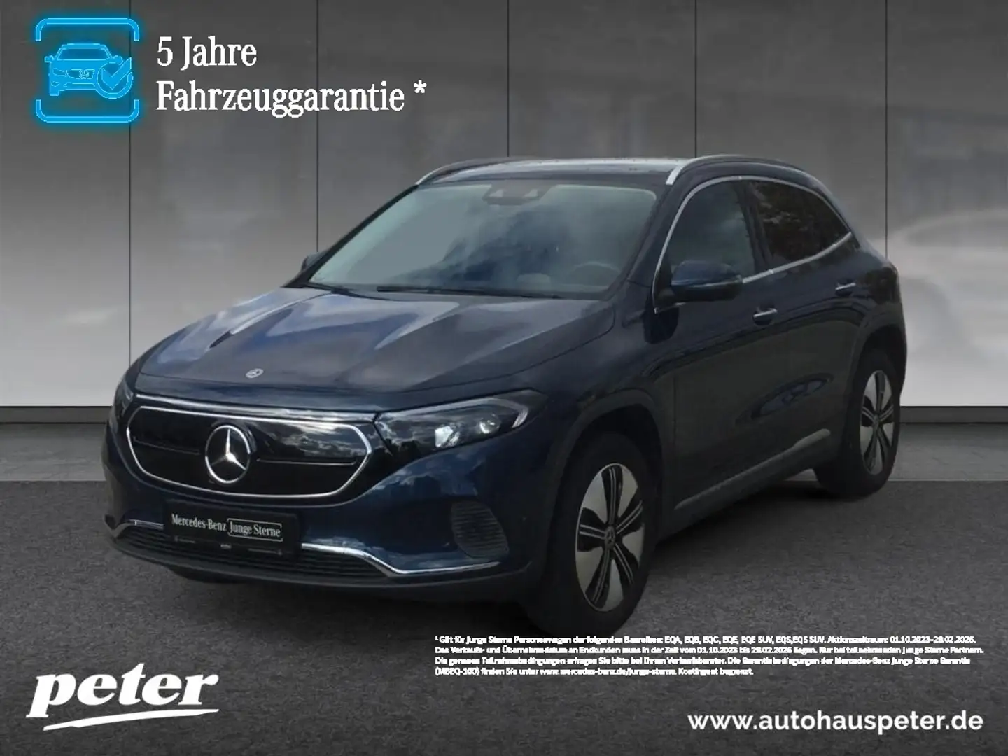 Mercedes-Benz EQA 250 Electric Art, Advanced Plus Bleu - 1