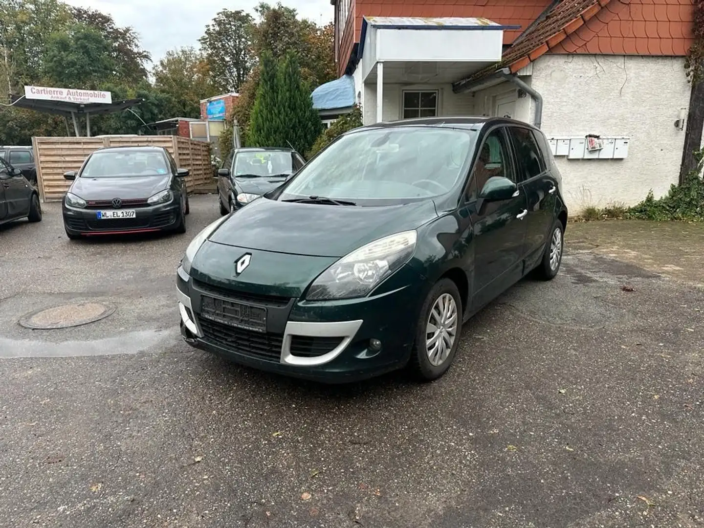Renault Scenic III Dynamique *EURO5*AHK*KLIMA*Keyless-GO Зелений - 1