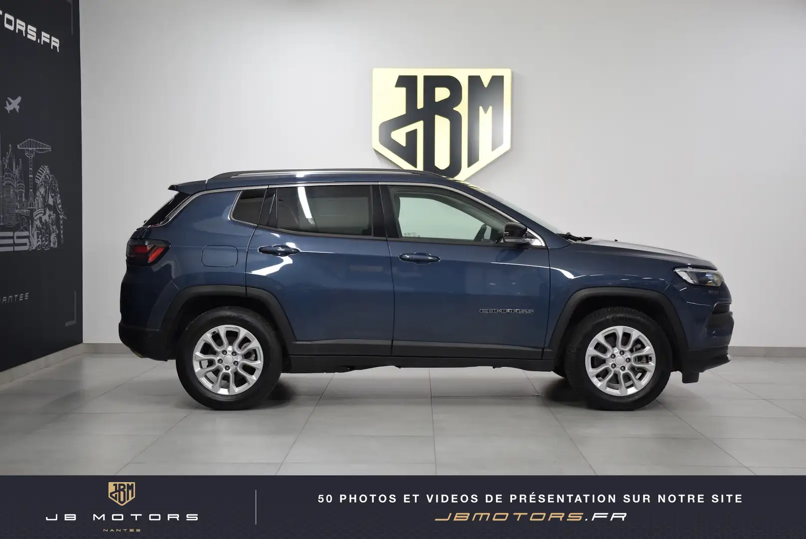 Jeep Compass 1.3 PHEV T4 190 ch 4xe eAWD Limited Bleu - 2
