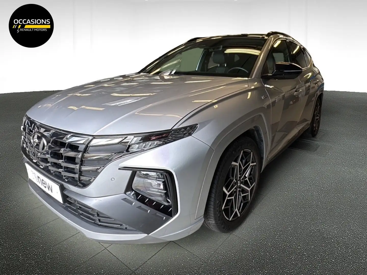 Hyundai TUCSON Tucson 1.6 CRDi 4WD Shine DCT N-Line Grijs - 1