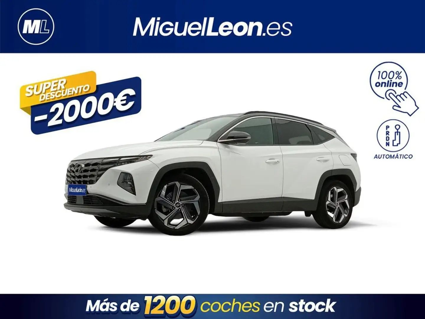 Hyundai TUCSON 1.6 TGDI PHEV 195kW Maxx Auto 4X4 Weiß - 1