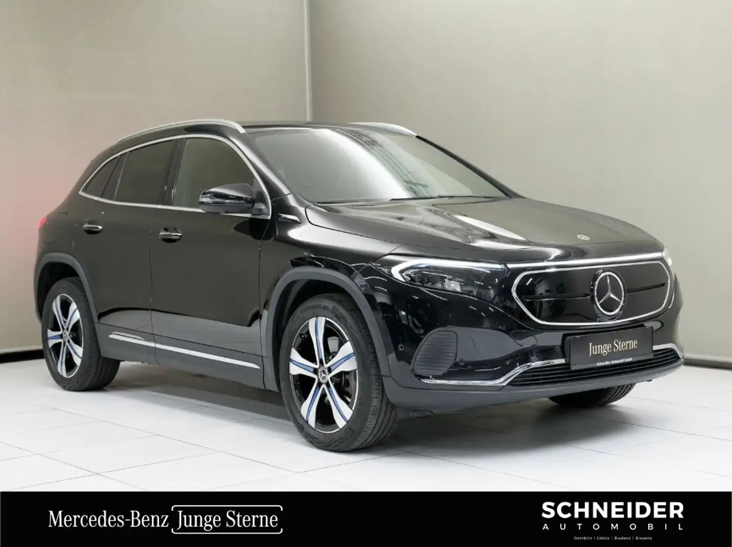 Mercedes-Benz EQA 250 ACC ParkAss. SpurH HUD 360 KlimaA LED Schwarz - 1