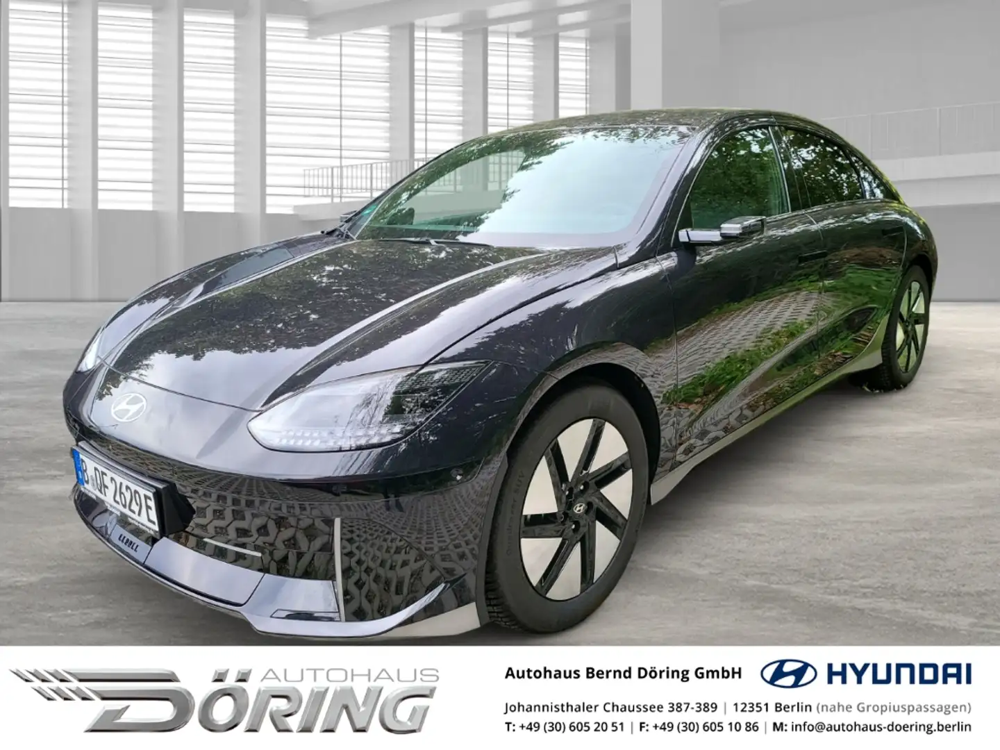 Hyundai IONIQ 6 UNIQ 2WD EV 77,4kWh 228 PS Digitale Außenspiegel Bleu - 1