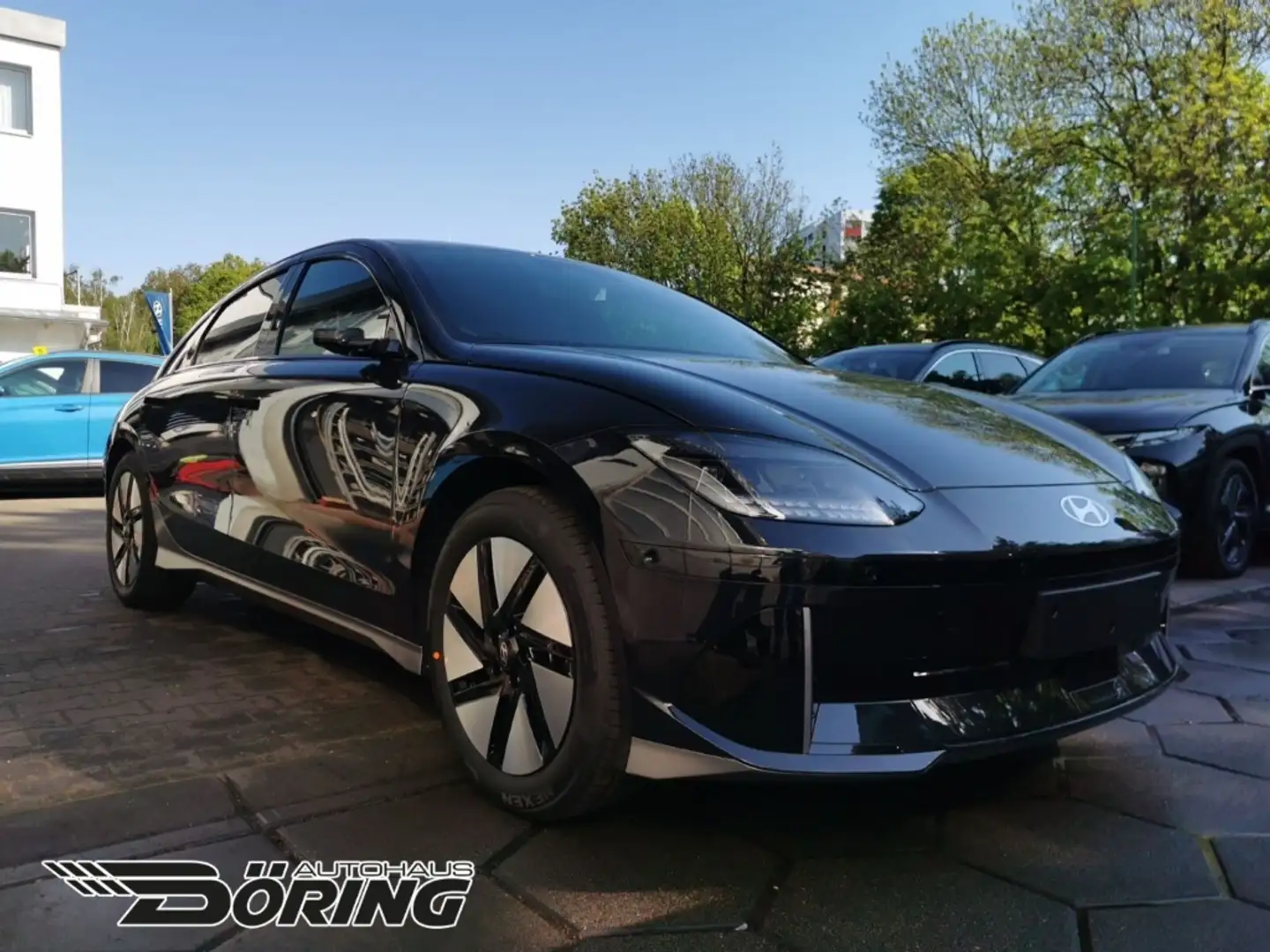 Hyundai IONIQ 6 UNIQ 2WD EV 77,4kWh 228 PS Digitale Außenspiegel Modrá - 2