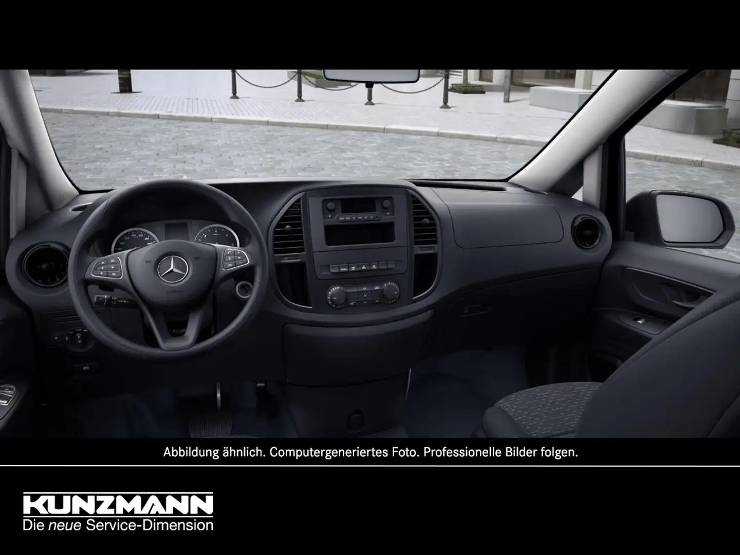 Mercedes-Benz Vito 114 CDI Tourer BASE Extralang Tempomat Klima Schwarz - 2