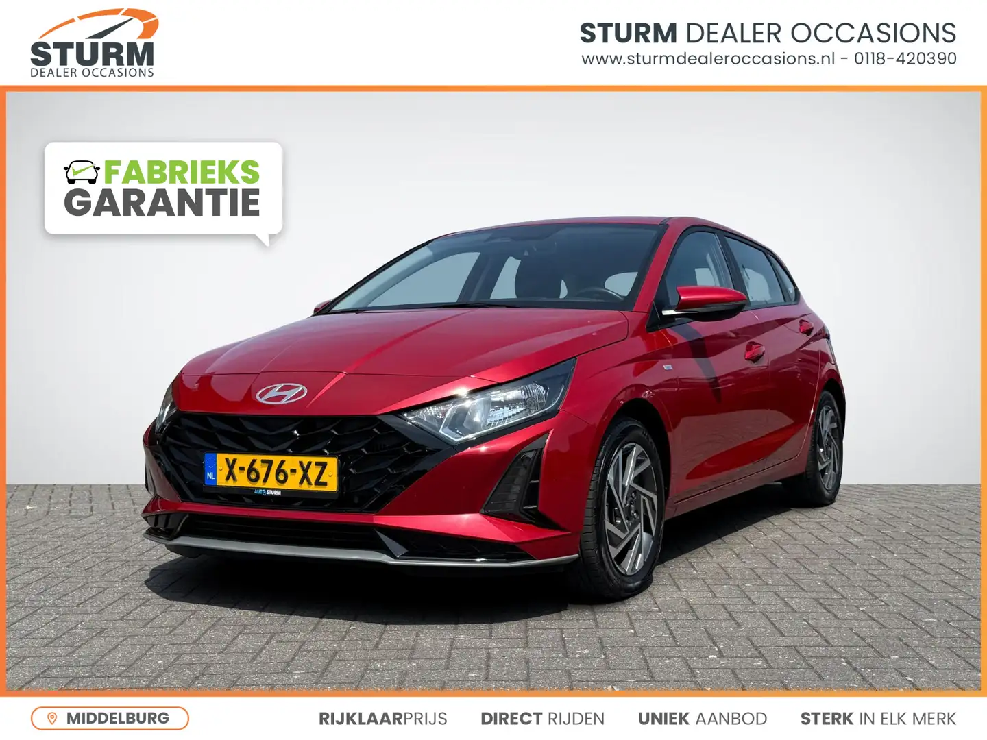 Hyundai i20 1.0 T-GDI Comfort Smart Nieuw Model! | Navigatie F Rouge - 1