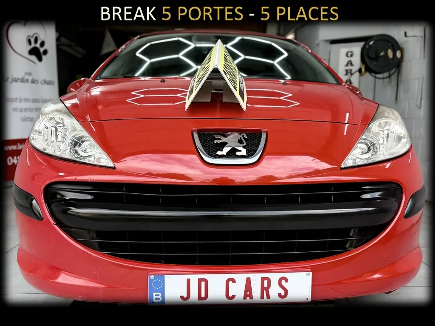 Peugeot 207 BREAK 1.4 ESSENCE ‼️GRANTIE 1 AN CTOK‼️ Rot - 2